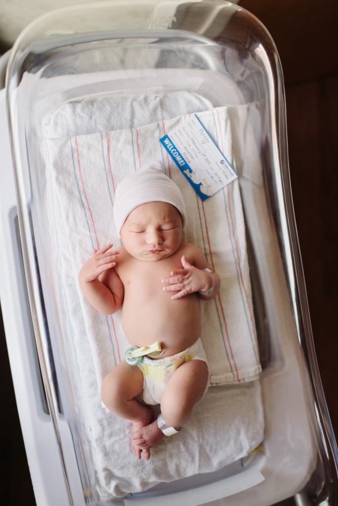 new baby at Salem Hospital in Salem, Oregon