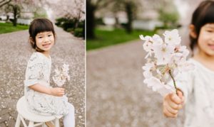 Salem, Oregon cherry blossom, spring mini sessions April 2019