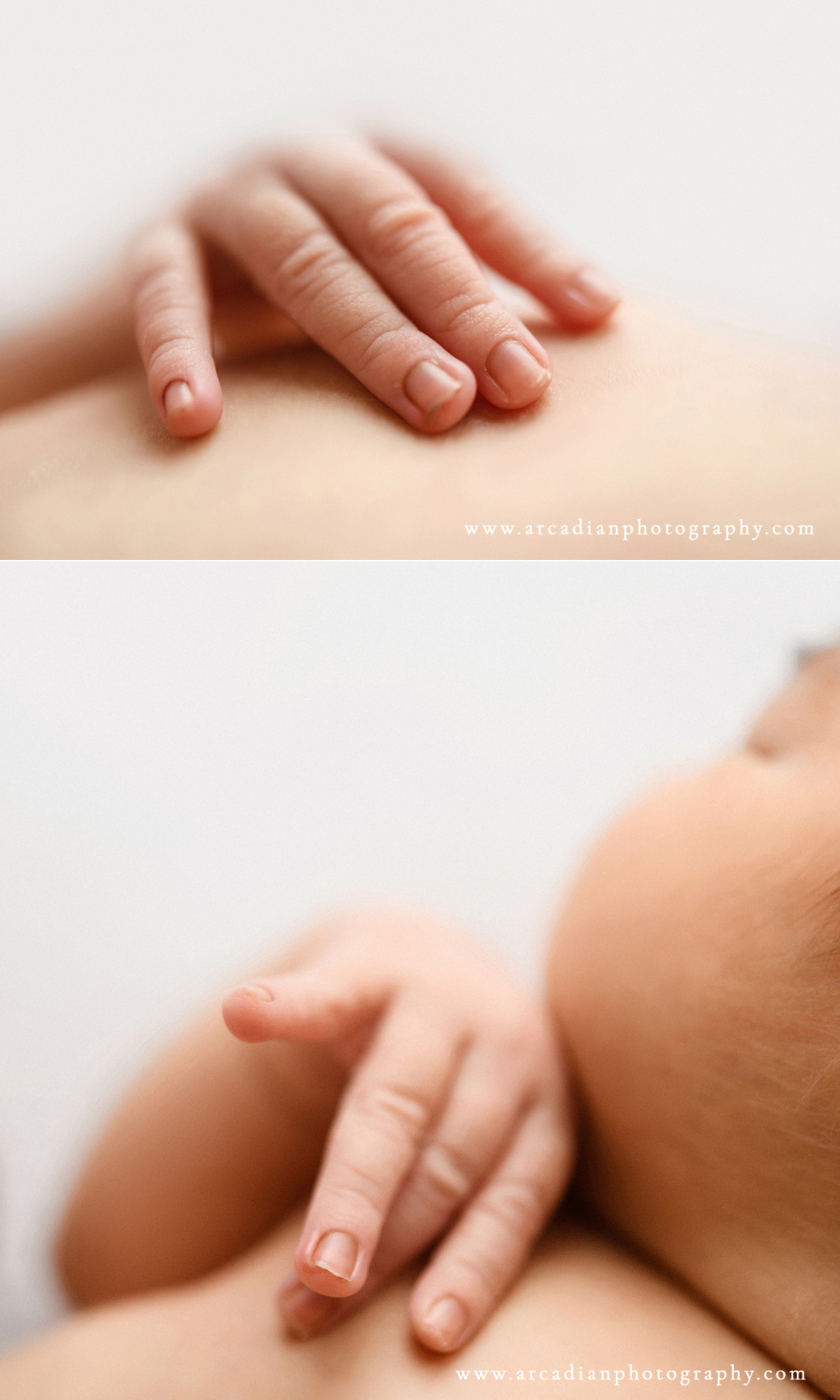 Newborn details - tiny fingers.
