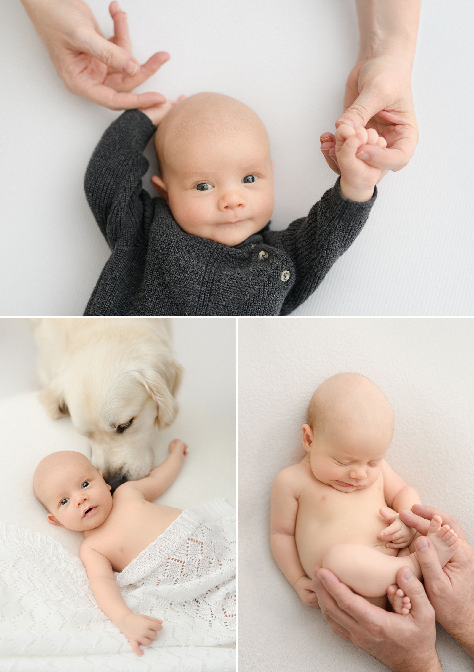 Newborn Photos at 1 month