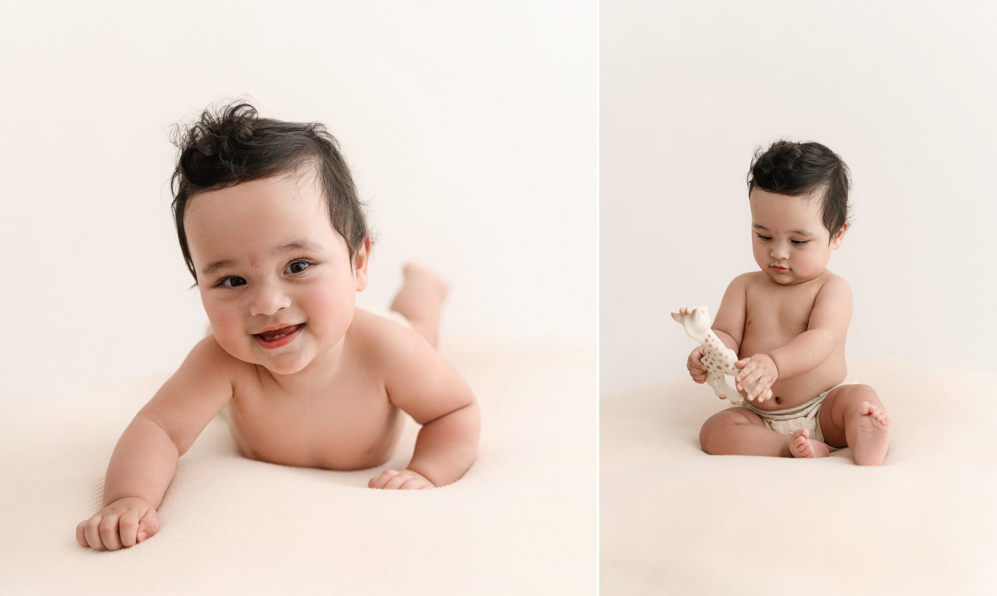 1-year baby photos at Arcadian Photography