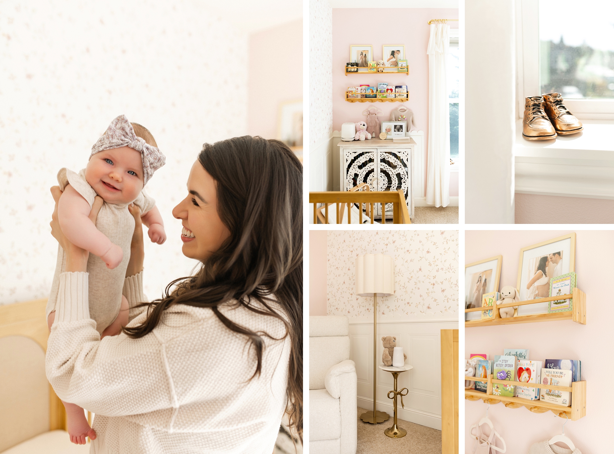 baby girl nursery design 