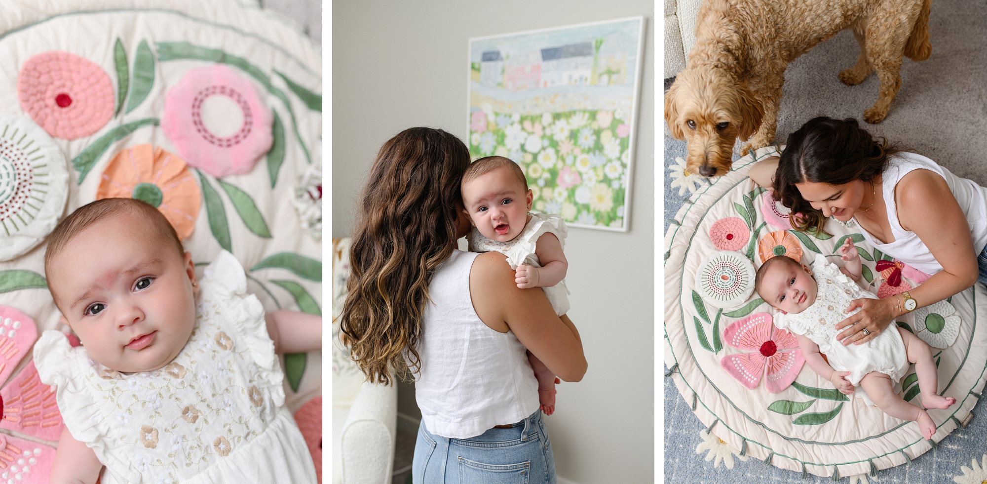 Portland, Oregon In-Home Baby Photoshoot