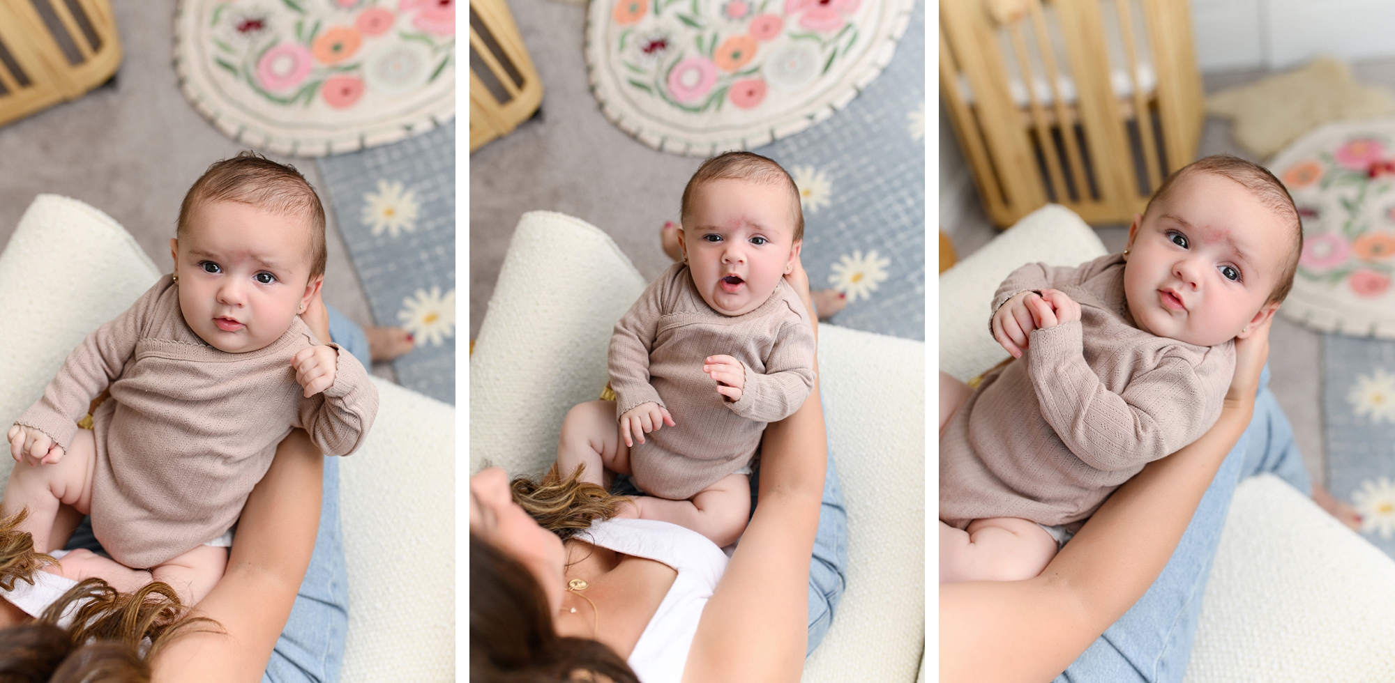 Salem, Oregon In-Home Baby Photoshoot
