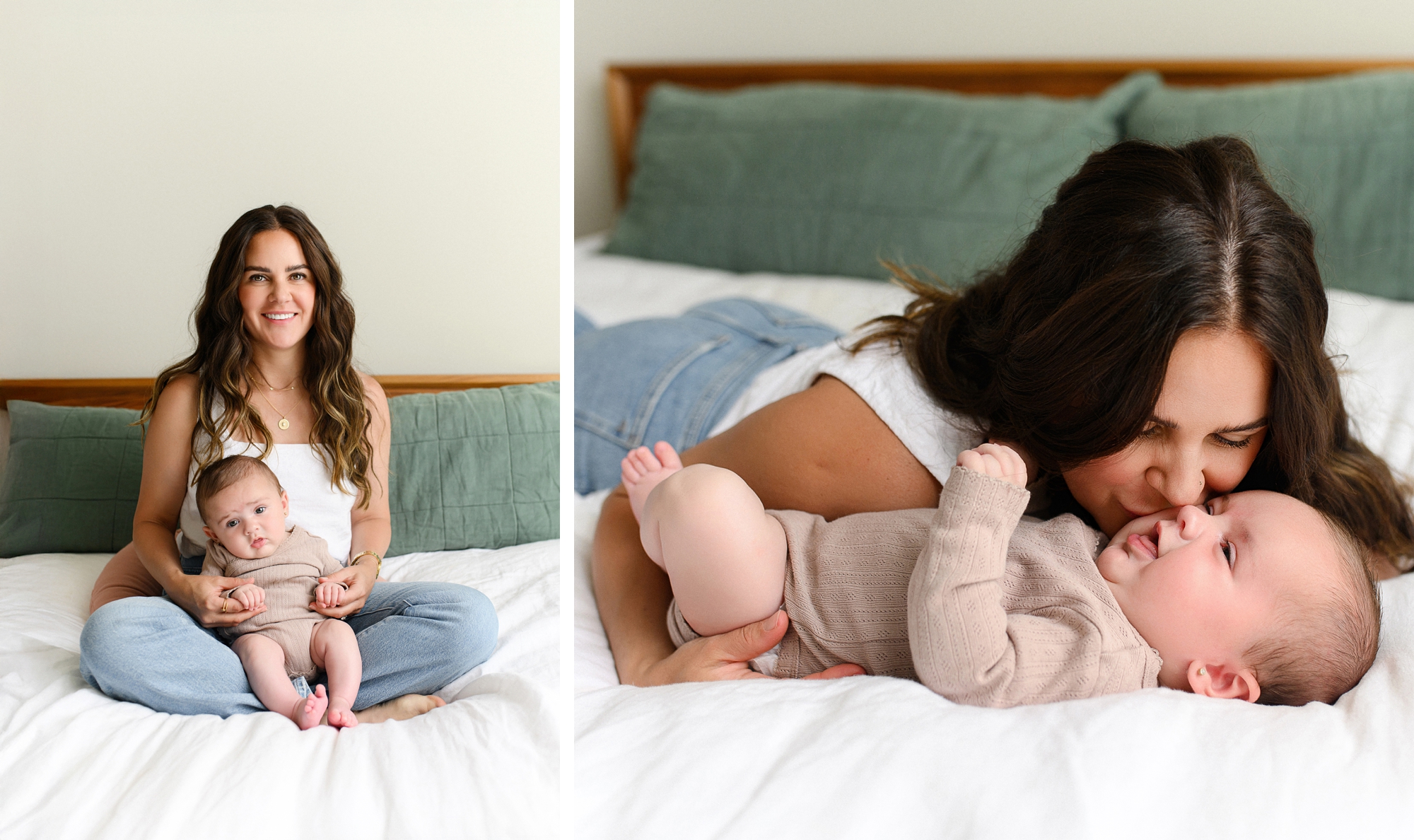 Salem, Oregon In-Home Baby Photoshoot