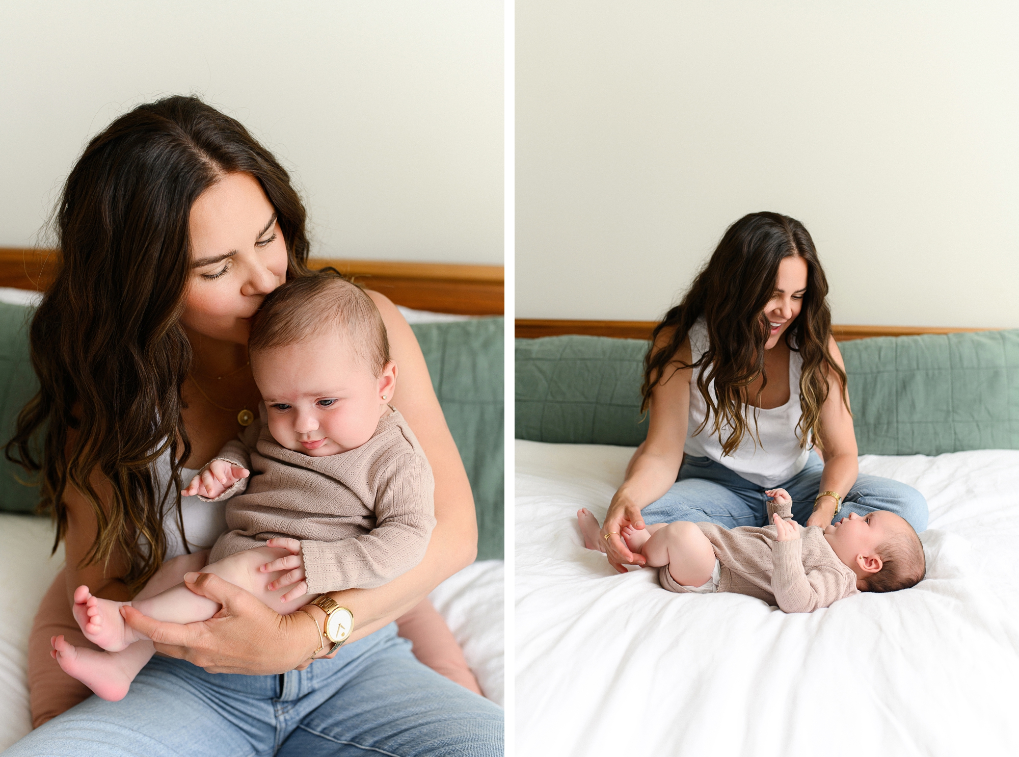 Salem, Oregon In-Home Baby Photoshoot