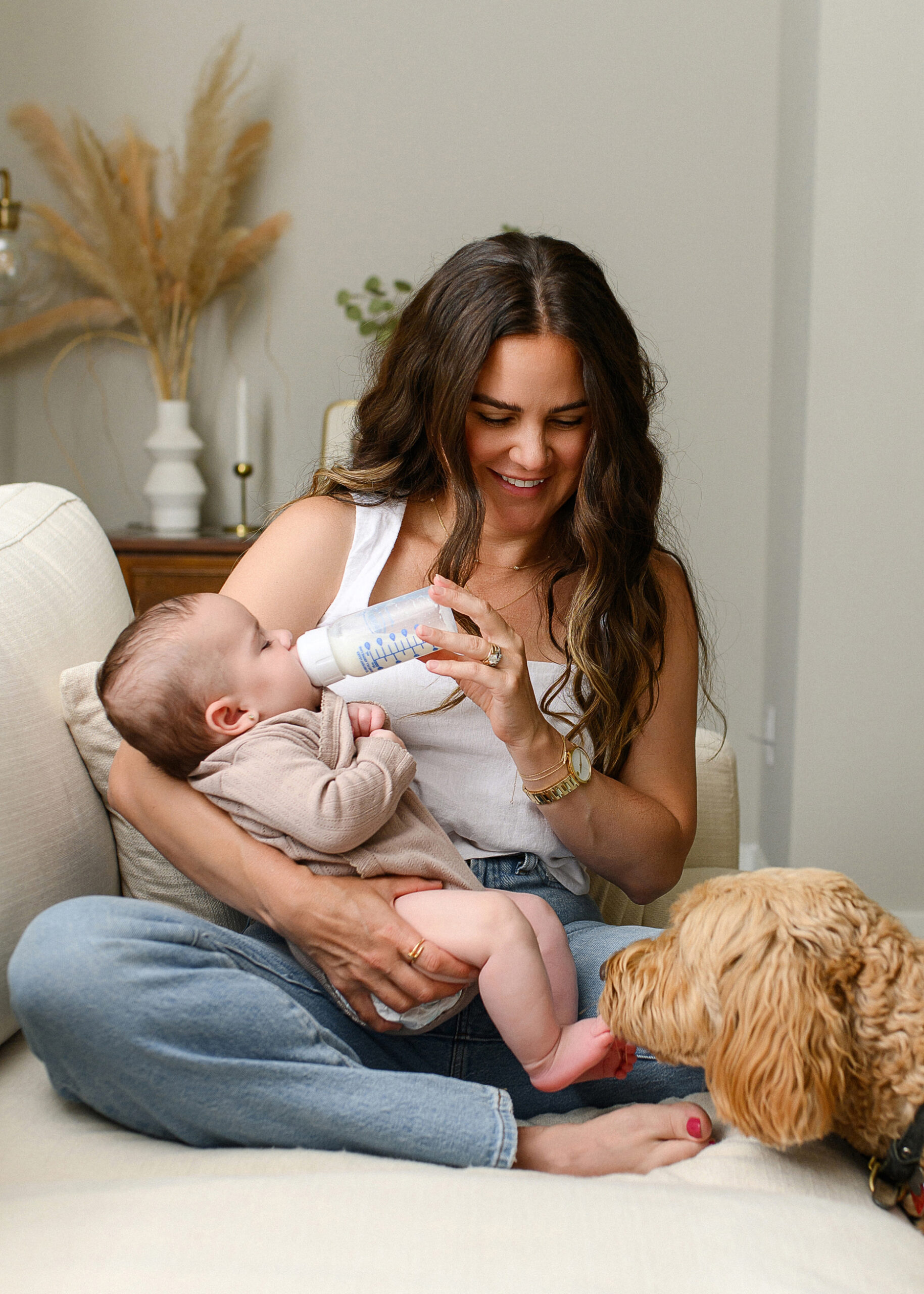 Salem, Oregon In-Home Baby Photoshoot