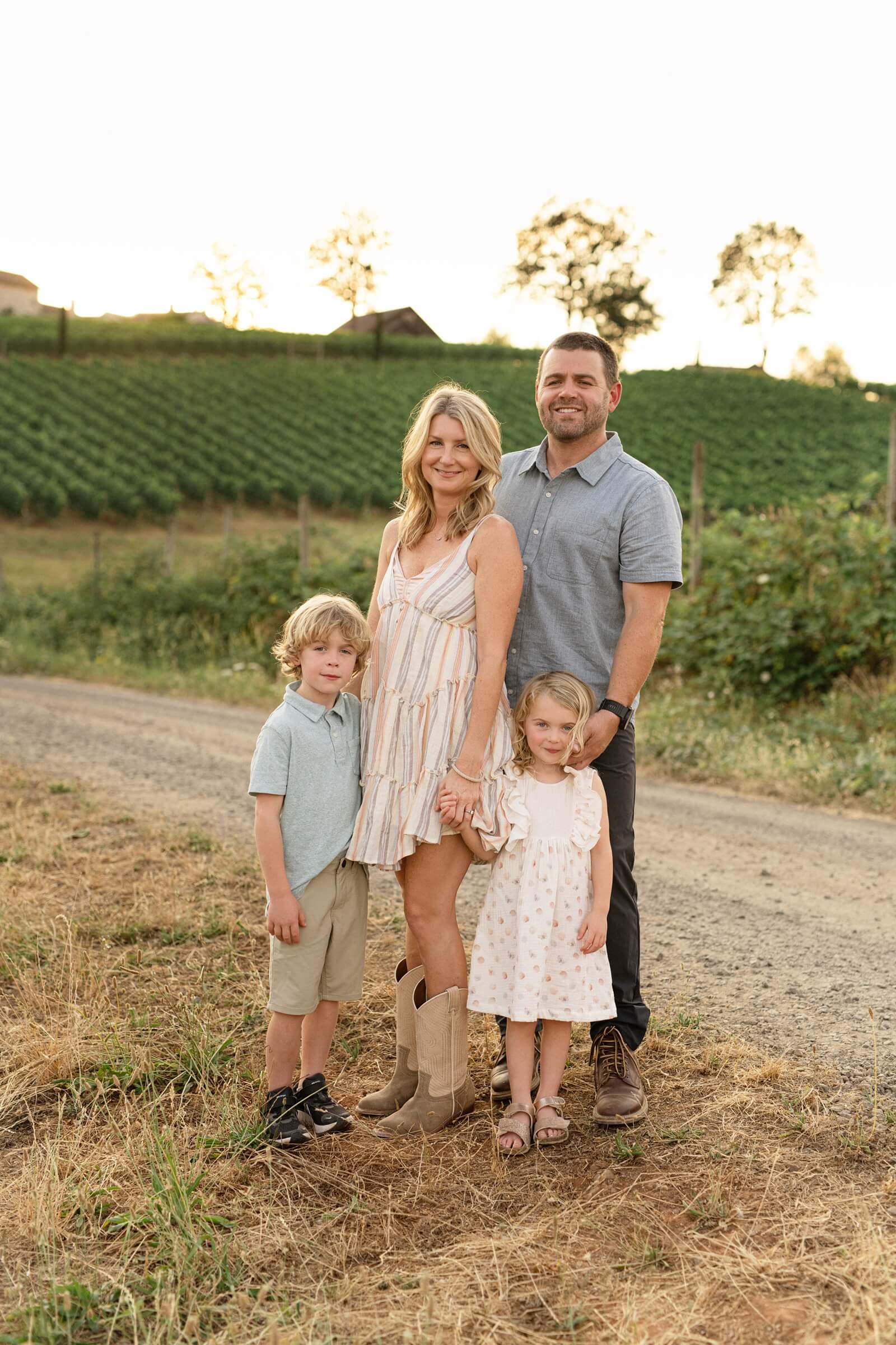 Newberg family photographer